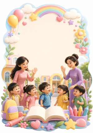 Mẫu Bảng Chào Mừng Năm Học Mới (30)