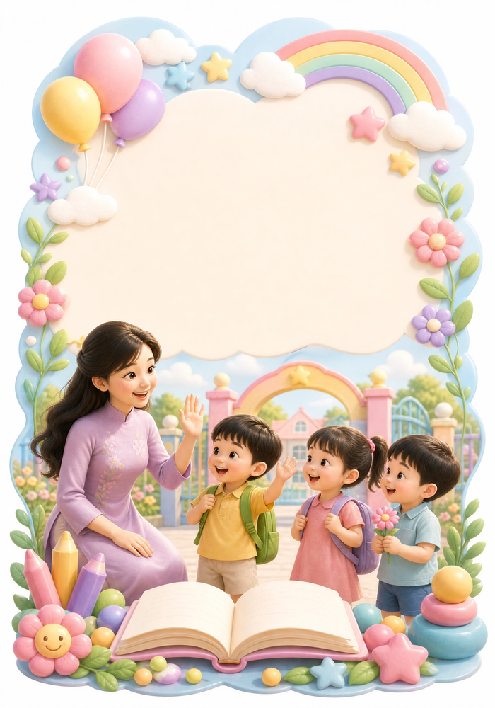 Mẫu Bảng Chào Mừng Năm Học Mới (31)