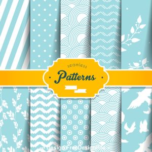 Mẫu hình nền liền mạch màu vàng dạng vector 2
