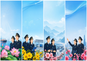 Standee, Phướn, Poster Ngày Hải Quan Việt Nam (1)