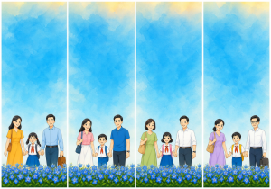 Standee, Phướn, Poster Ngày Hội Đến Trường Của Bé (1)