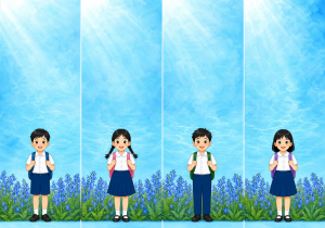Standee, Phướn, Poster Ngày Hội Đến Trường Của Bé (3)