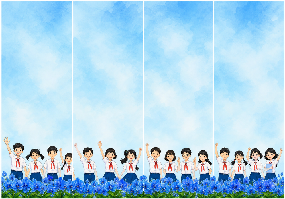 Standee, Phướn, Poster Ngày Hội Đến Trường Của Bé (9)