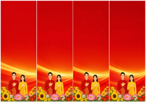 Standee, Phướn, Poster Ngày Lễ Việt Nam (10)