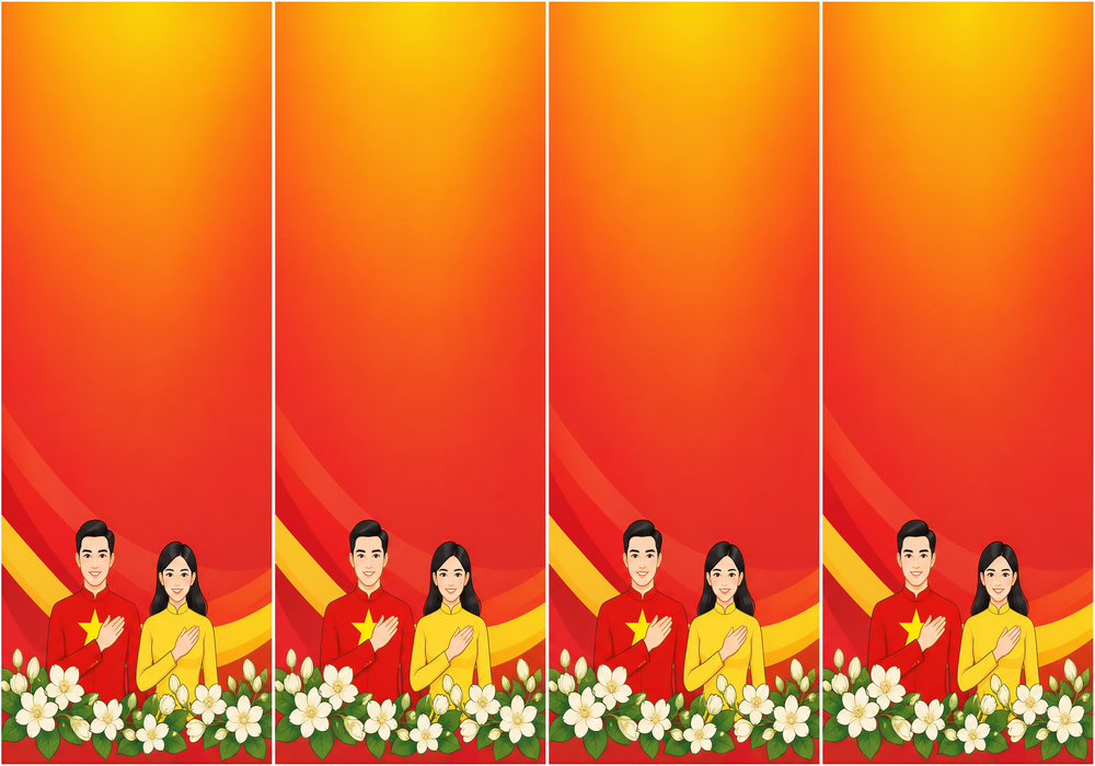 Standee, Phướn, Poster Ngày Lễ Việt Nam (14)
