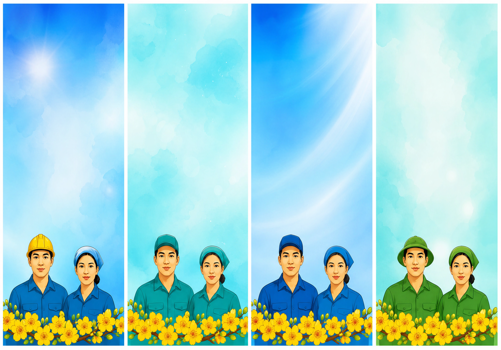 Standee, Phướn, Poster Ngày Lễ Việt Nam (17)