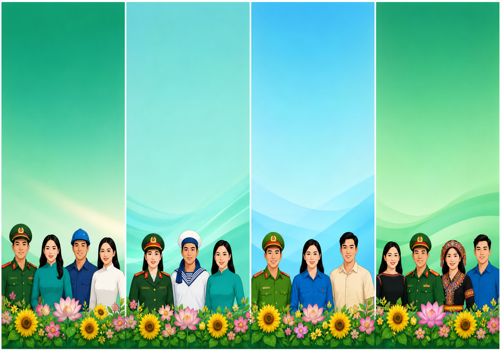 Standee, Phướn, Poster Ngày Lễ Việt Nam (2)