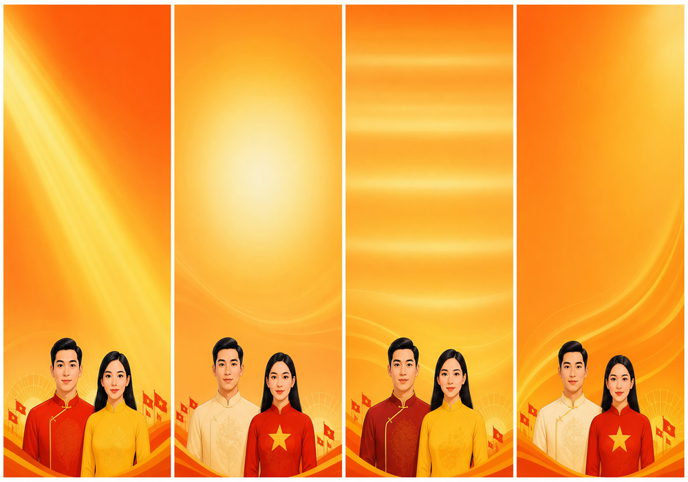 Standee, Phướn, Poster Ngày Lễ Việt Nam (24)