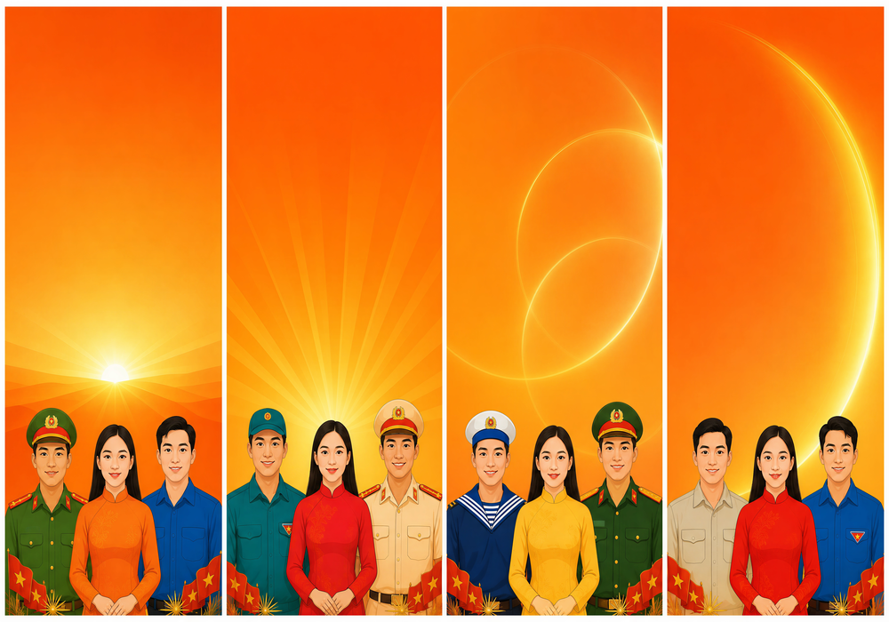 Standee, Phướn, Poster Ngày Lễ Việt Nam (25)