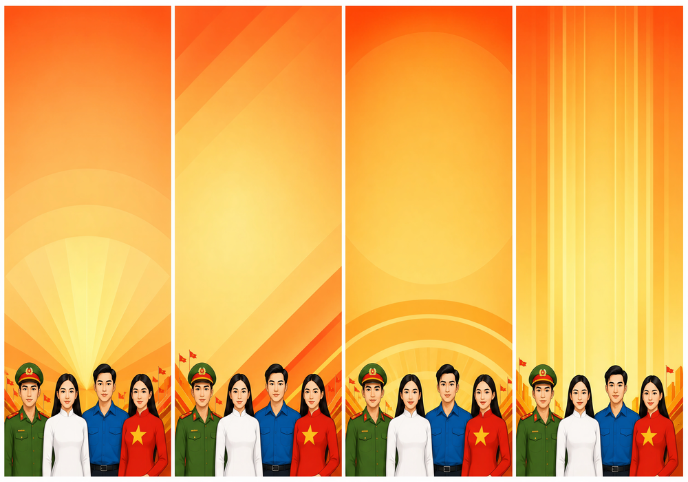Standee, Phướn, Poster Ngày Lễ Việt Nam (28)