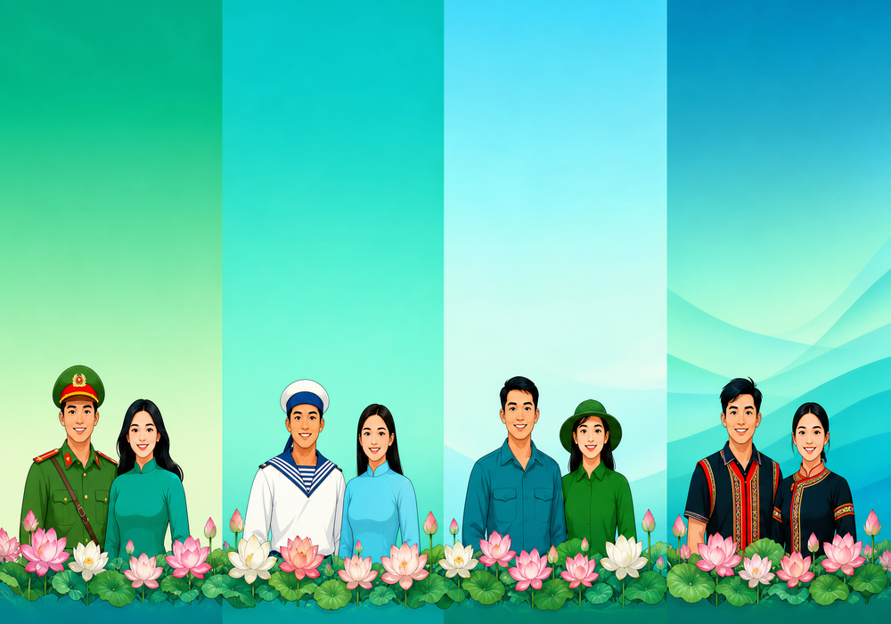 Standee, Phướn, Poster Ngày Lễ Việt Nam (4)