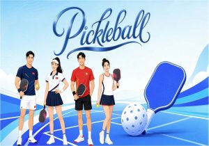 Vector Phông Nền Pickle Ball 10