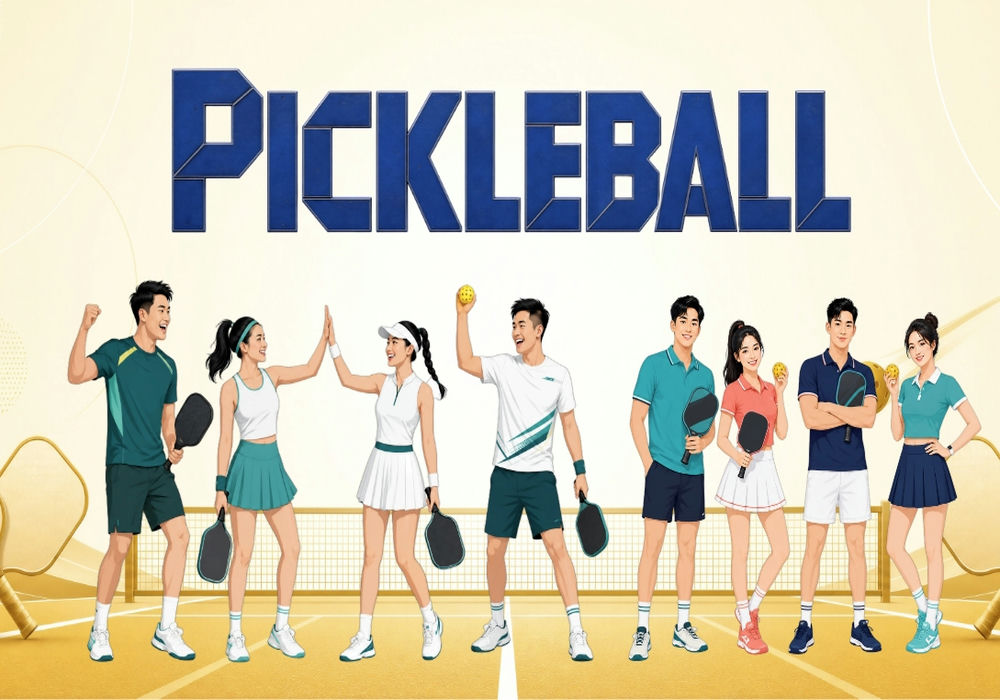 Vector Phông Nền Pickle Ball 15