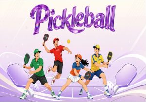 Vector Phông Nền Pickle Ball 17