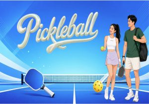 Vector Phông Nền Pickle Ball 21