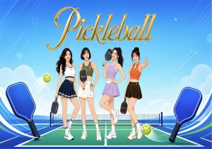 Vector Phông Nền Pickle Ball 23