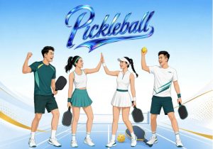 Vector Phông Nền Pickle Ball 27