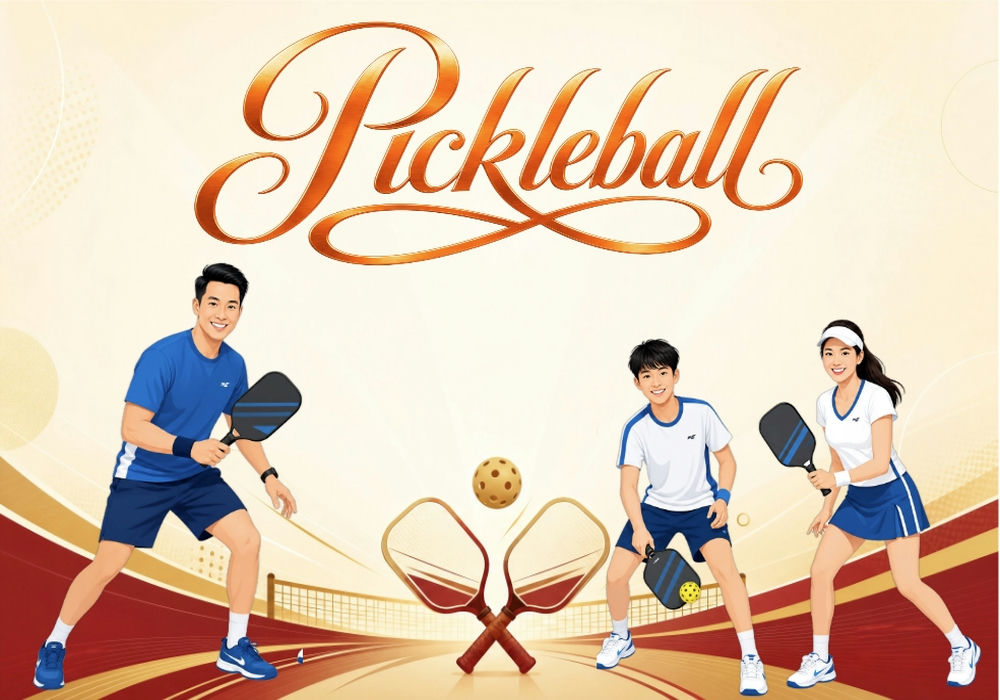 Vector Phông Nền Pickle Ball 29