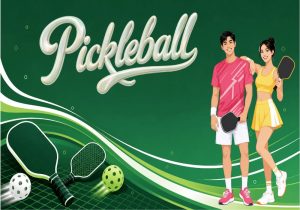 Vector Phông Nền Pickle Ball 35