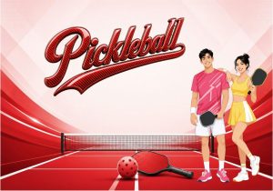 Vector Phông Nền Pickle Ball 36