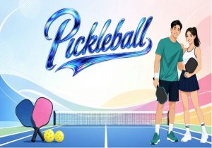 Vector Phông Nền Pickle Ball 37