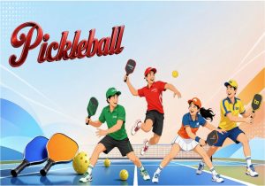 Vector Phông Nền Pickle Ball 38