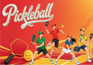 Vector Phông Nền Pickle Ball 39