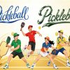 Vector Phông Nền Pickle Ball 40