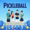 Vector Phông Nền Pickle Ball 41