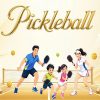 Vector Phông Nền Pickle Ball 46