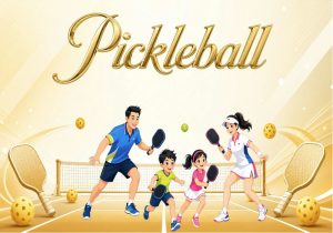 Vector Phông Nền Pickle Ball 46