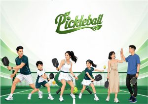 Vector Phông Nền Pickle Ball
