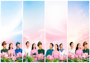 Vector Standee, Phướn Cổ Động (1)