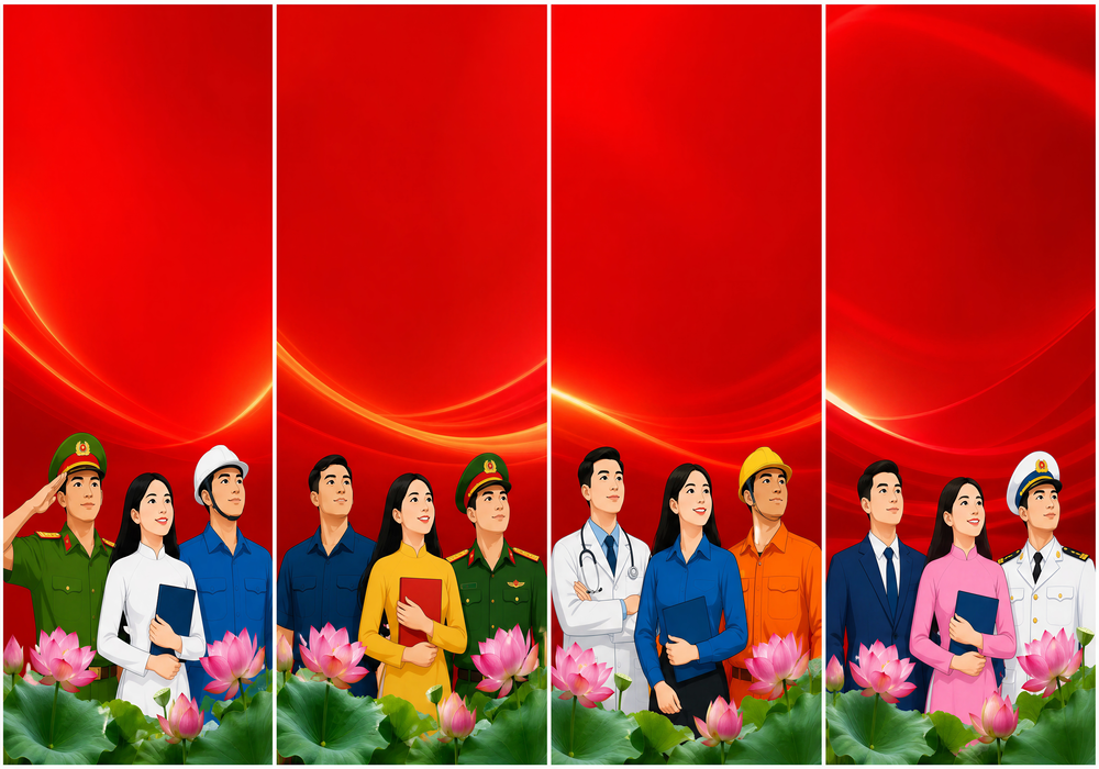 Vector Standee, Phướn Cổ Động (21)