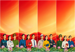 Vector Standee, Phướn Cổ Động (9)