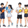 Cặp Đôi Nam Nữ Chơi Pickleball, Trò Chơi Pickleball (15)
