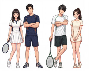 Cặp Đôi Nam Nữ Chơi Pickleball, Trò Chơi Pickleball (4)