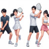Cặp Đôi Nam Nữ Chơi Pickleball, Trò Chơi Pickleball (46)