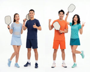 Cặp Đôi Nam Nữ Chơi Pickleball, Trò Chơi Pickleball (62)