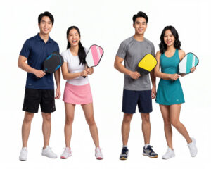 Cặp Đôi Nam Nữ Chơi Pickleball, Trò Chơi Pickleball (63)