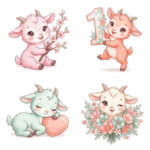 Chibi Dê Sinh Nhật Dễ Thương (15)