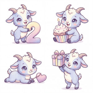 Chibi Dê Sinh Nhật Dễ Thương (16)