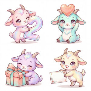 Chibi Dê Sinh Nhật Dễ Thương (18)