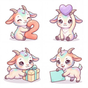 Chibi Dê Sinh Nhật Dễ Thương (23)