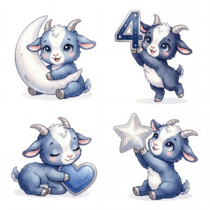 Chibi Dê Sinh Nhật Dễ Thương (4)