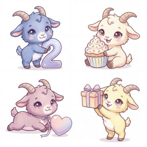 Chibi Dê Sinh Nhật Dễ Thương (50)