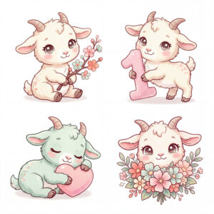 Chibi Dê Sinh Nhật Dễ Thương (6)