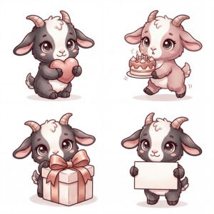 Chibi Dê Sinh Nhật Dễ Thương (8)