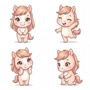 Con Ngựa, Chibi Ngựa Sinh Nhật (1)