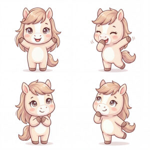Con Ngựa, Chibi Ngựa Sinh Nhật (2)
